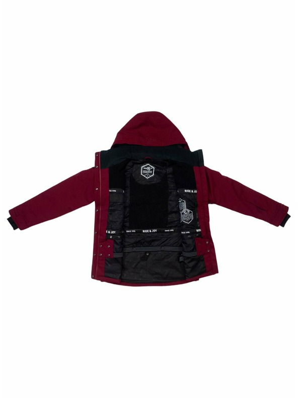 Meatfly Meatfly női SNB & SKI kabát Terra Beet Red