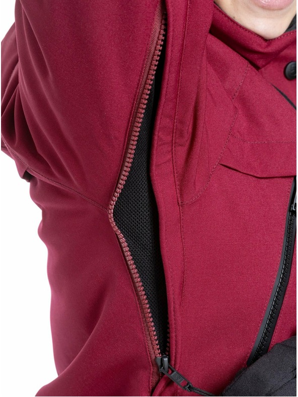 Meatfly Meatfly női SNB & SKI kabát Terra Beet Red