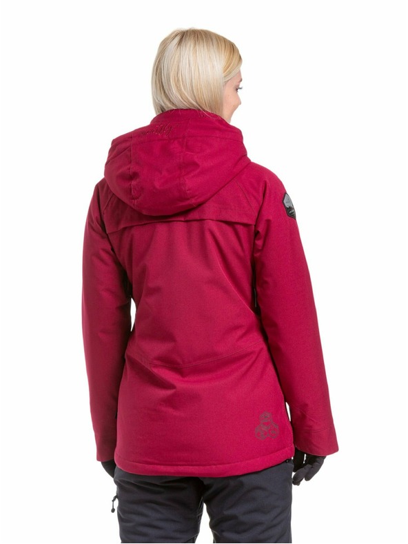 Meatfly Meatfly női SNB & SKI kabát Terra Beet Red