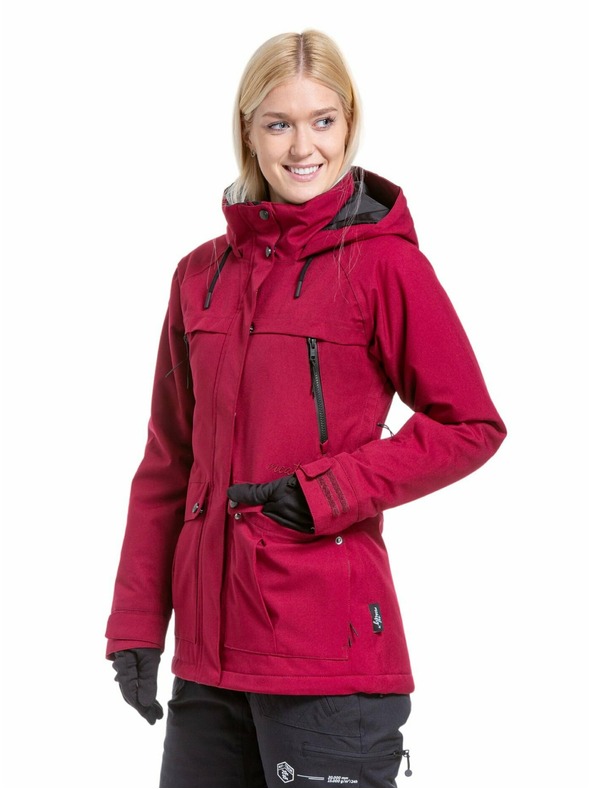 Meatfly Meatfly női SNB & SKI kabát Terra Beet Red