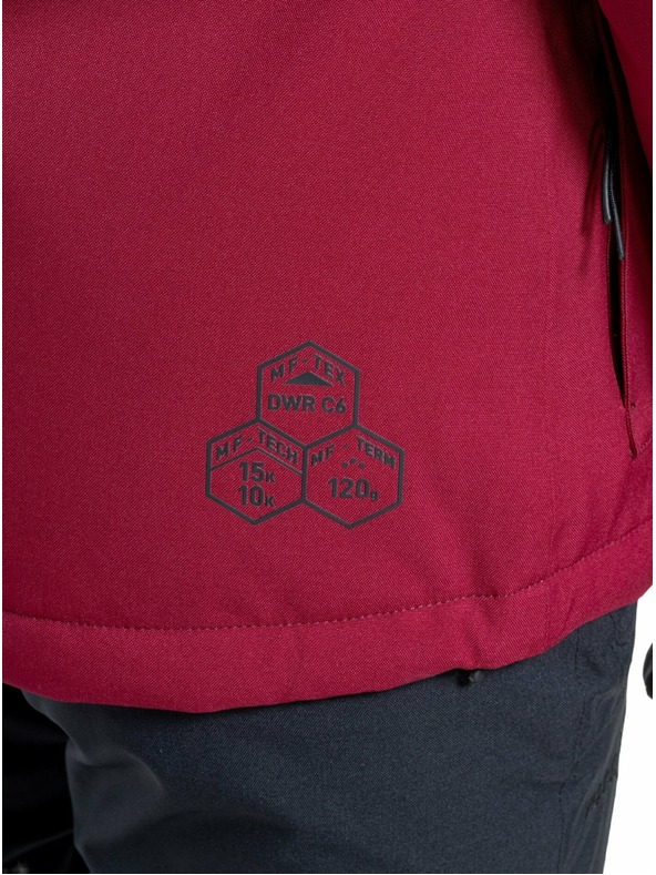 Meatfly Meatfly női SNB & SKI kabát Terra Beet Red