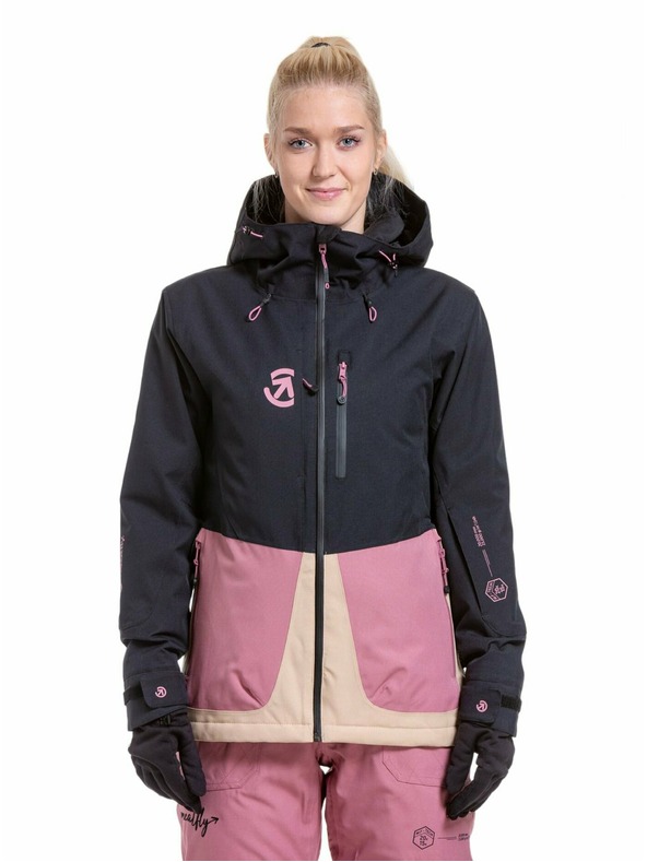 Meatfly Meatfly női SNB & SKI kabát Gaia Black