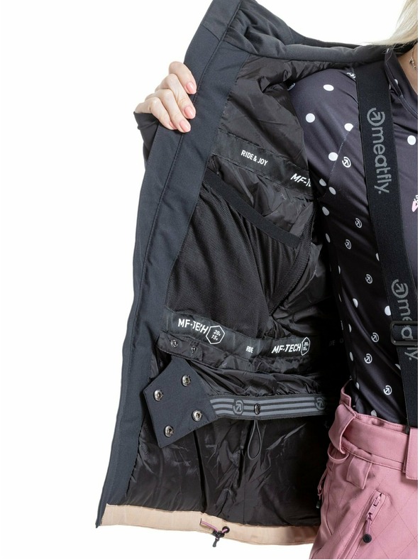 Meatfly Meatfly női SNB & SKI kabát Gaia Black