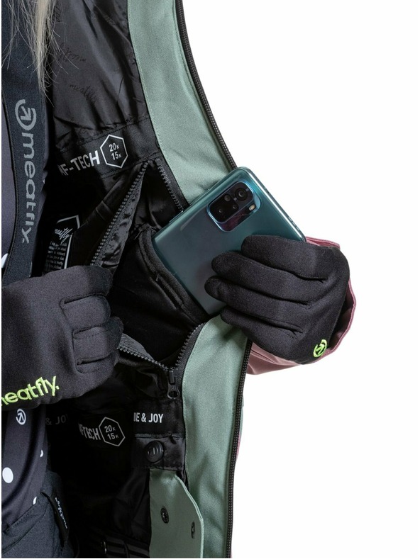 Meatfly Meatfly női SNB & SKI kabát Gaia Black