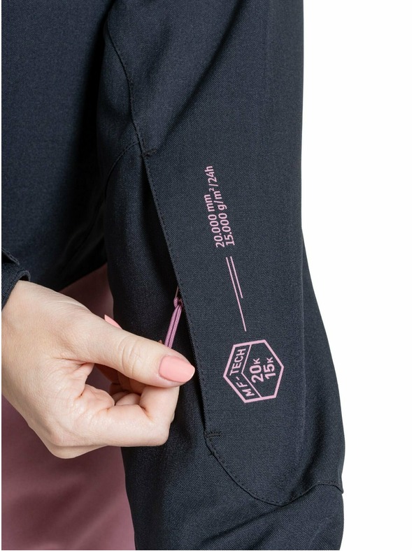 Meatfly Meatfly női SNB & SKI kabát Gaia Black