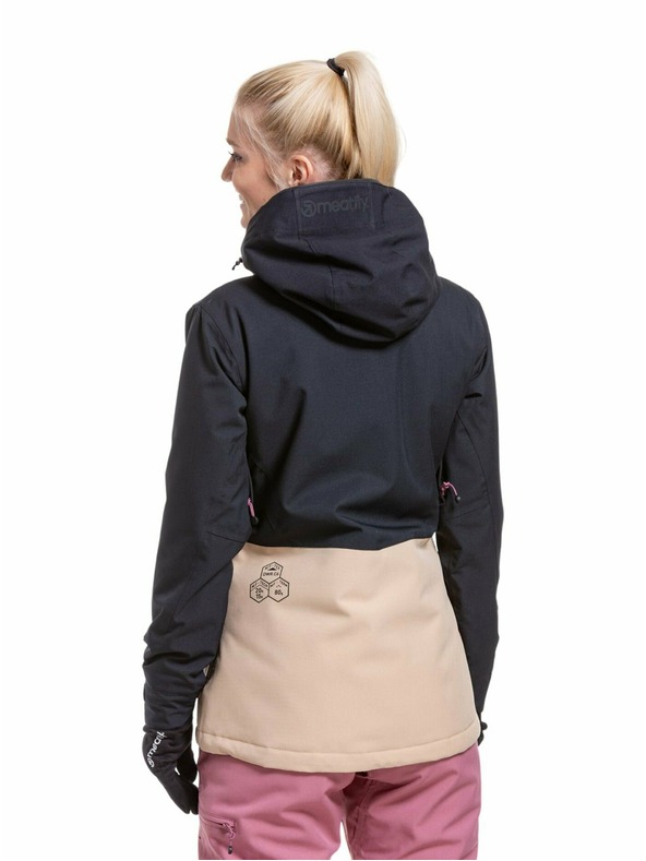 Meatfly Meatfly női SNB & SKI kabát Gaia Black