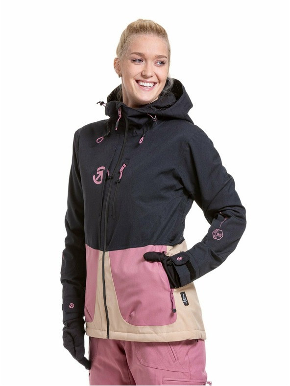 Meatfly Meatfly női SNB & SKI kabát Gaia Black