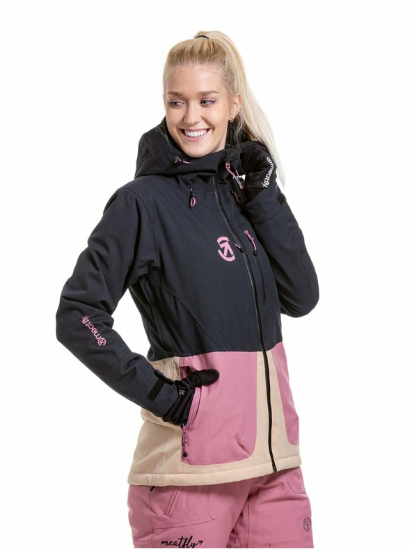 Meatfly Meatfly női SNB & SKI kabát Gaia Black