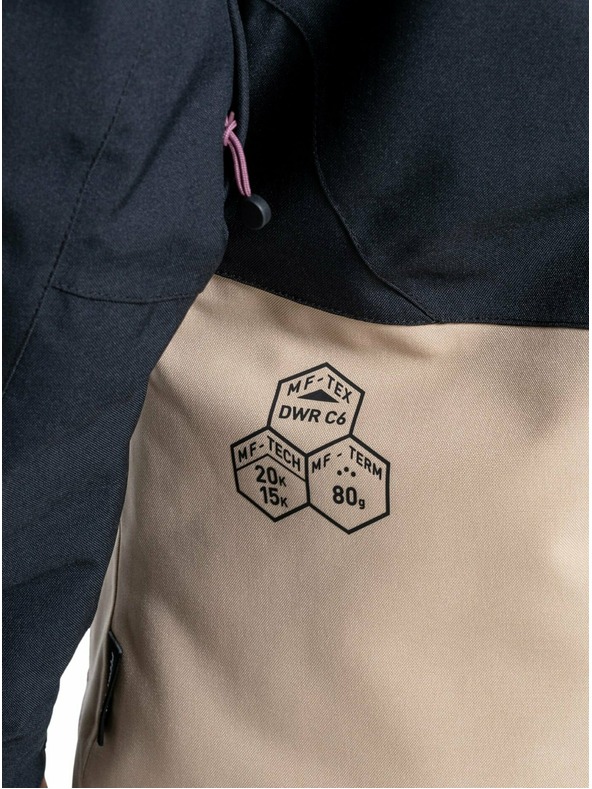 Meatfly Meatfly női SNB & SKI kabát Gaia Black