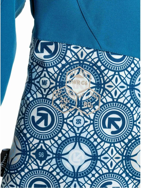 Meatfly Meatfly női SNB & SKI dzseki Gaia Mosaic / Blue