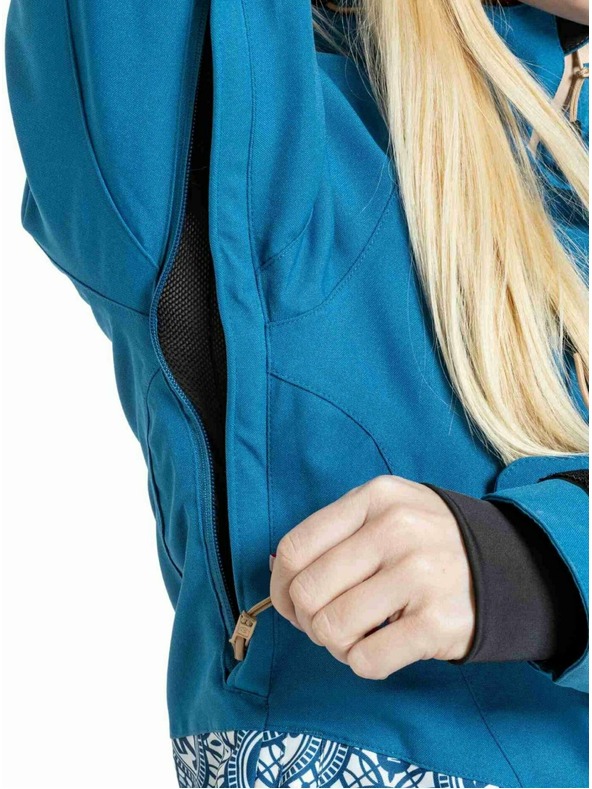 Meatfly Meatfly női SNB & SKI dzseki Gaia Mosaic / Blue