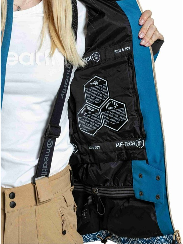 Meatfly Meatfly női SNB & SKI dzseki Gaia Mosaic / Blue