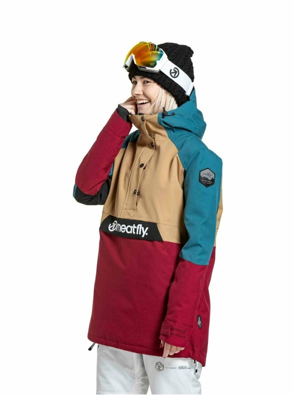 Meatfly Meatfly női SNB & SKI dzseki Aiko Beet Red / Blue