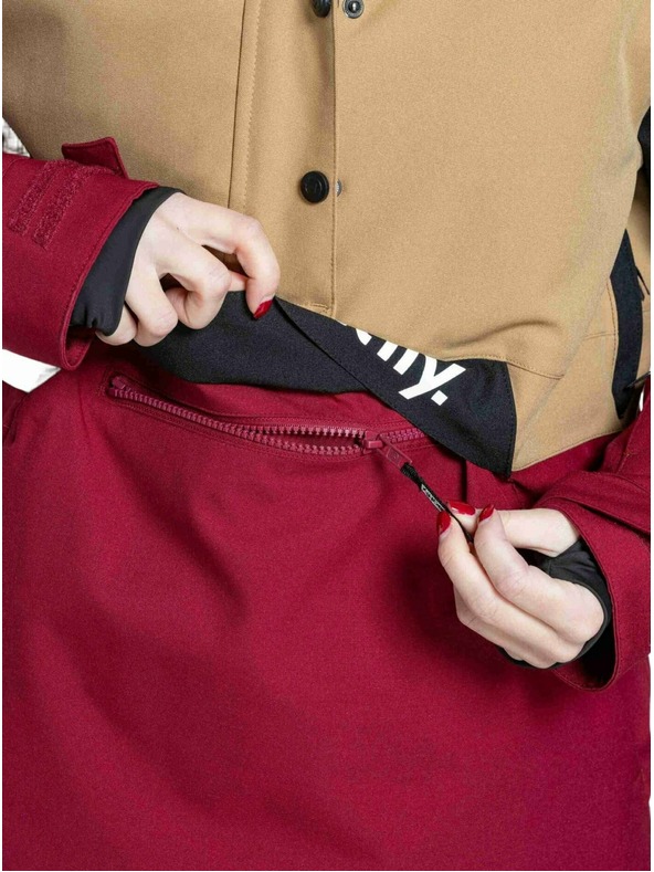 Meatfly Meatfly női SNB & SKI dzseki Aiko Beet Red / Blue