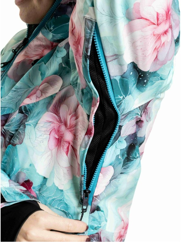 Meatfly Meatfly női SNB & SKI dzseki Kirsten Pink Flowers