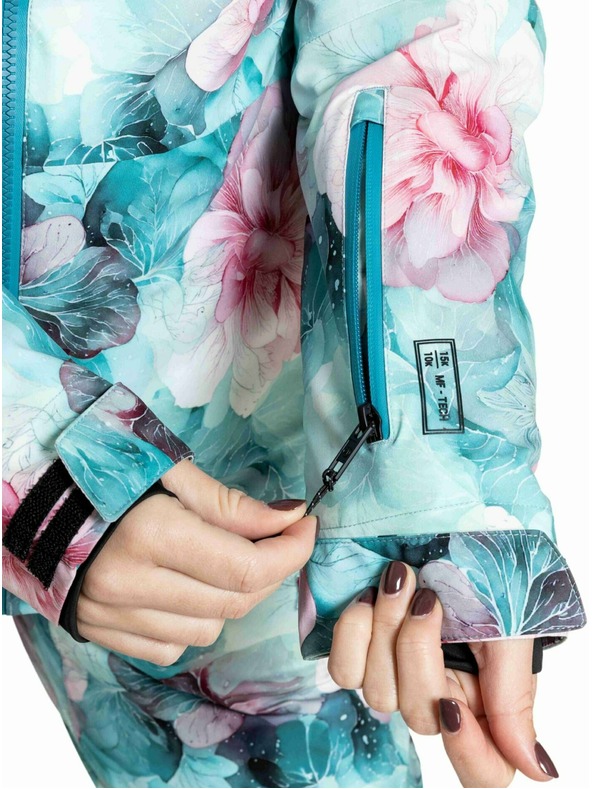 Meatfly Meatfly női SNB & SKI dzseki Kirsten Pink Flowers