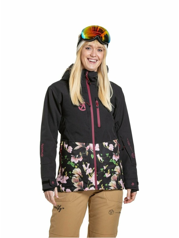 Meatfly Meatfly női SNB & SKI dzseki Gaia Magnolia / Black