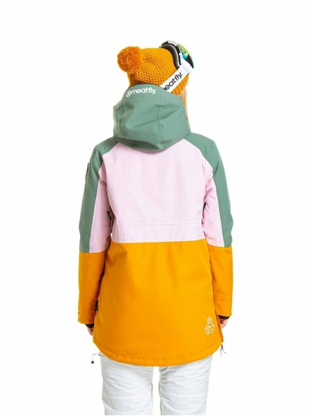 Meatfly Meatfly női SNB & SKI dzseki Aiko Pastel Pink / Sunflower