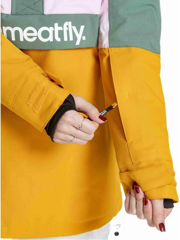 Meatfly Meatfly női SNB & SKI dzseki Aiko Pastel Pink / Sunflower