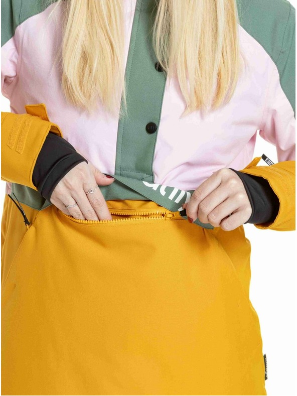 Meatfly Meatfly női SNB & SKI dzseki Aiko Pastel Pink / Sunflower