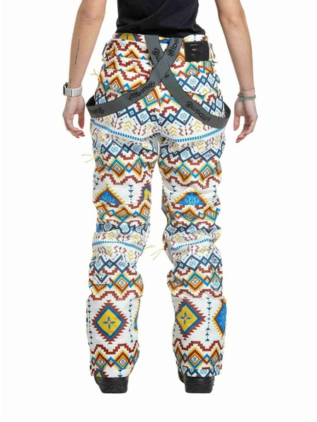 Meatfly Meatfly női SNB & SKI nadrág Foxy White Jones