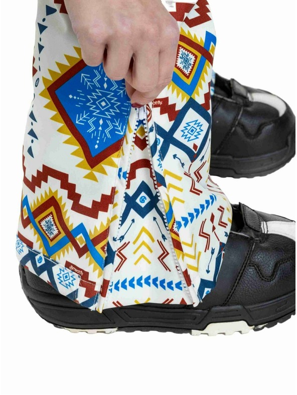 Meatfly Meatfly női SNB & SKI nadrág Foxy White Jones