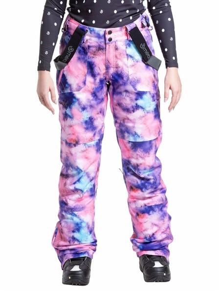Meatfly Meatfly női SNB & SKI nadrág Foxy Peach Aquarel