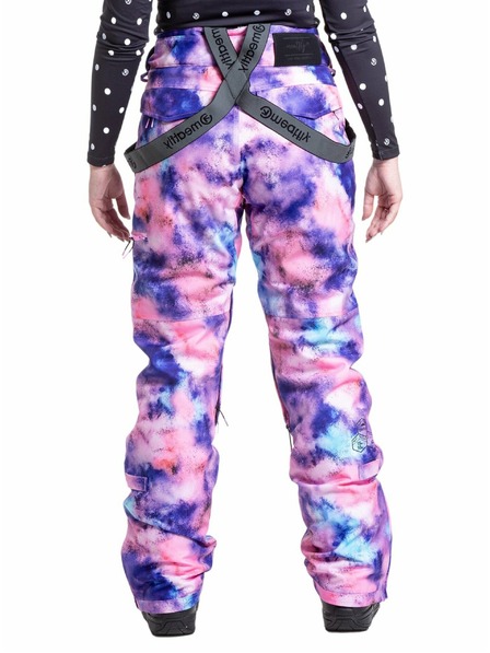 Meatfly Meatfly női SNB & SKI nadrág Foxy Peach Aquarel