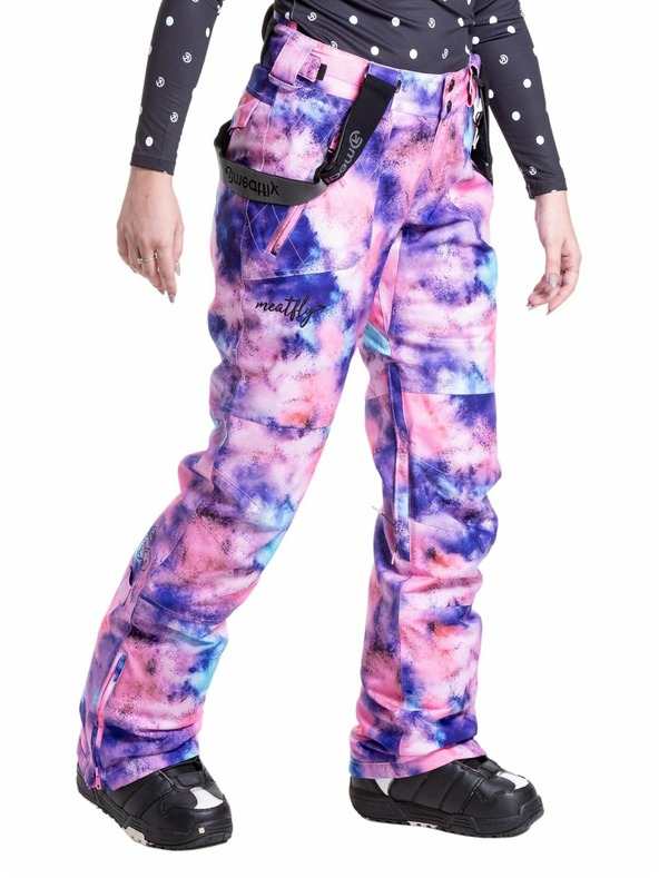 Meatfly Meatfly női SNB & SKI nadrág Foxy Peach Aquarel