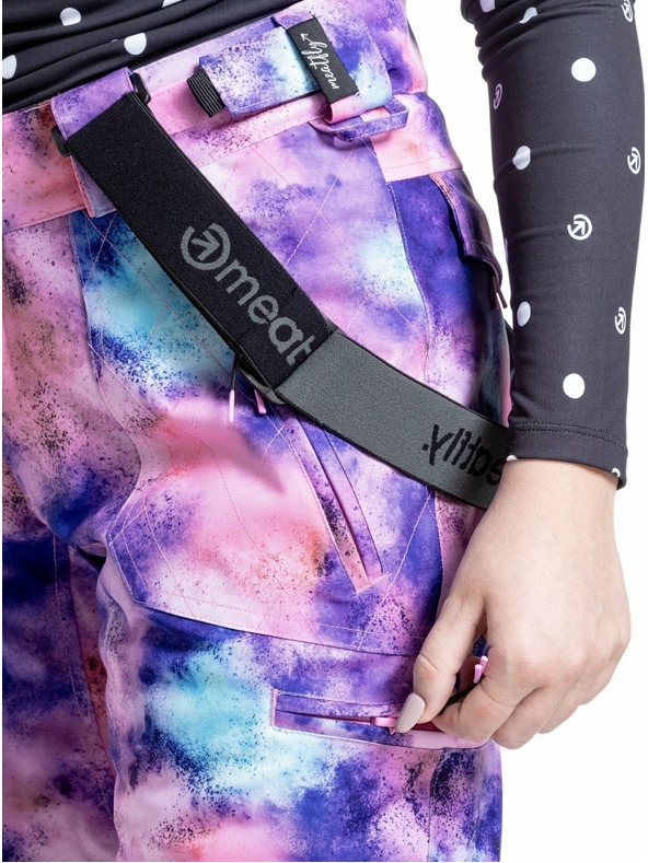 Meatfly Meatfly női SNB & SKI nadrág Foxy Peach Aquarel