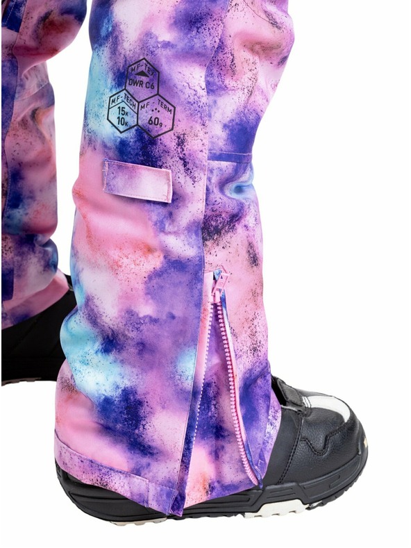 Meatfly Meatfly női SNB & SKI nadrág Foxy Peach Aquarel