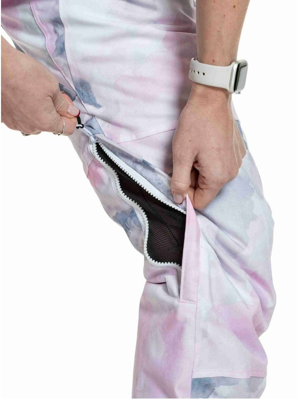 Meatfly Meatfly női SNB & SKI nadrág Foxy Clouds Pink