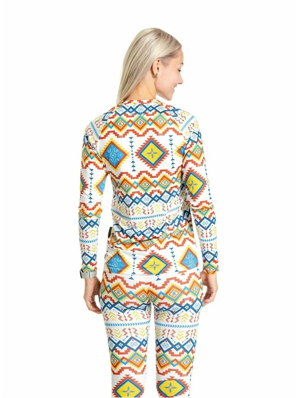 Meatfly Meatfly női termo póló Capa White Jones