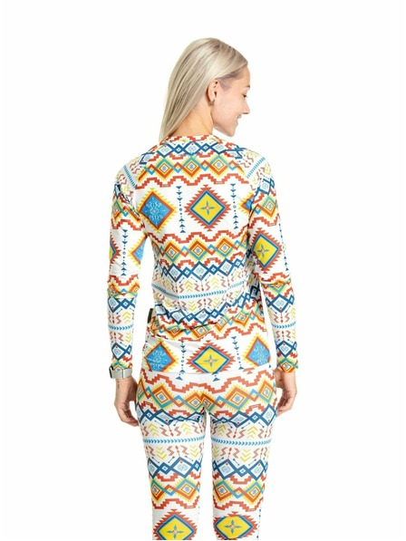 Meatfly Meatfly női termo póló Capa White Jones