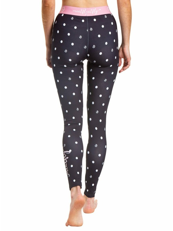 Meatfly Meatfly női termo nadrág Taro Black Dots