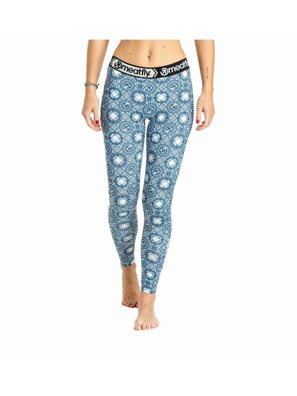 Meatfly Meatfly női termo nadrág Taro Mosaic Blue