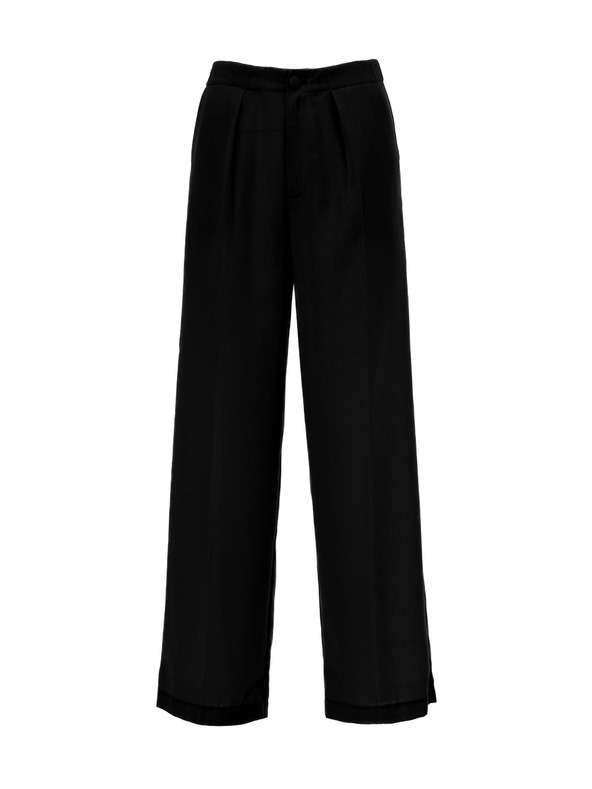 Orsay ORSAY fekete női széles szárú nadrág