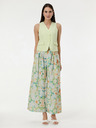 Orsay ORSAY Világos zöld mintás női nadrág