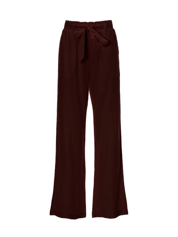 Orsay ORSAY Sötétbarna női bő szárú nadrág