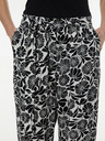 Orsay ORSAY Fekete mintás női nadrág