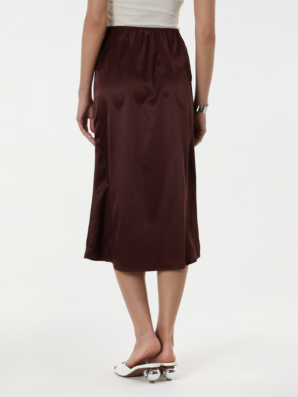 Orsay ORSAY Sötétbarna női midi szoknya
