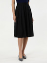 Orsay ORSAY fekete női midi szoknya