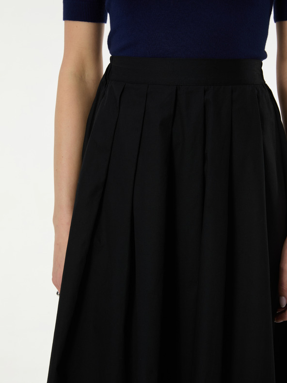 Orsay ORSAY fekete női midi szoknya