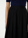 Orsay ORSAY fekete női midi szoknya
