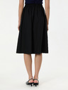 Orsay ORSAY fekete női midi szoknya
