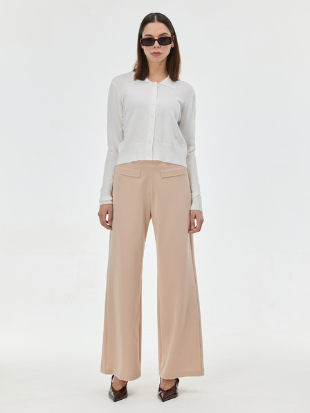 Orsay ORSAY Krémszínű női pulóver gallérral