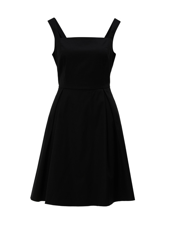 Orsay ORSAY Fekete női pántos ruha