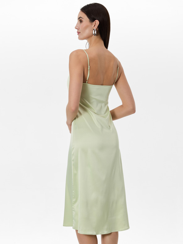 Orsay ORSAY Világos zöld női pántos ruha