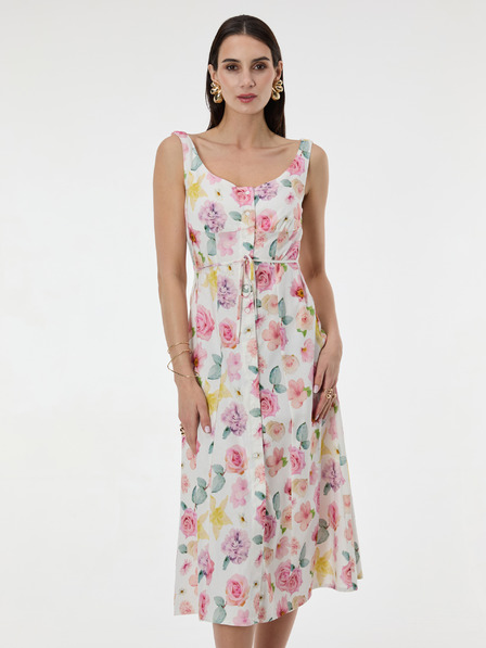 Orsay ORSAY Világos rózsaszín mintás női ruha