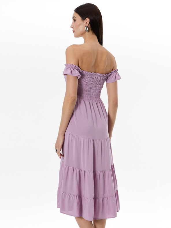 Orsay ORSAY Világos lila női midi ruha